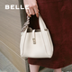 Belle Gift Bag Women's 2025 New Shopping Mall with Genuine Leather Commuter Vegetable Bag Handbag BL828BX5 White F