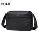 
POLO shoulder bag men's horizontal crossbody bag lightweight sports shoulder bag commuting iPad bag casual mobile phone bag shoulder bag