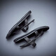 Sandalias para hombres japoneses Verano 2025 Nuevas chanclas de personalidad de moda para hombres usan sandalias de conducción no deslizantes para hombres negros 9866 39