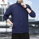 Pájaro carpintero (tucano) ropa de protección solar de seda de hielo de verano para hombres ropa de piel delgada de la piel transpirable y seca para hombres ropa de protección solar jóvenes jóvenes nzc-b435-698 gris claro 5xl