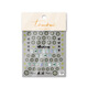 Tomi Aufkleber Relief 1049 Airao Kooperation 5d Nail Art Sticker Japanischer Kleber -Nagelaufkleber Mahjong bis 1049