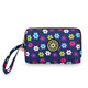 
PSVORT cross-border fashion zipper long wallet key bag hand-held fabric coin wallet mobile phone bag manufacturer Y5516 purple without specifications
