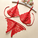 
Jiuai sexy underwear large size women's crotch-free thong on the bed hot flirting underwear passion set black suit +1391 red bellyband 80_-120Jin[Jin equals 0.5 kg][Confidential shipping]