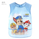 汪汪队立大功（PAW PATROL）儿童罩衣防水画画衣围裙吃饭围兜无袖幼儿园反穿衣A1173蓝色 M