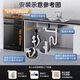 Midea Xiaoximei GX1200Max 21 sets of built-in crystal flame dishwashers, universal hurricane wash 105, thermal drying + automatic opening and closing of the door, first-level quick drying, the same style as the store