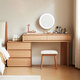 Lin's Home Cabinet Dresser Storage Integrated Makeup Table Cream Style Corner Table Lin Mu Series UB1C