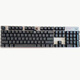 Suitable for new K845 mechanical keyboard original transparent two-color cherry blossom black and gray keycap No Pink and white mixed color keycap set 104 keys