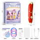 Wanre Ao Bing 3D Printing Pen Children's Three-dimensional Low-temperature Three Painting Brush Kindergarten Girls Toy Gift Smart Low-temperature Printing Pen-Blue (Rechargeable Version) 2345678-10 Children's 9-11th Birthday Gift