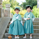 CamalgOri古装儿童演出服夏季儿国学服三字经汉服开学笔礼书服男女小学生款 熊猫裙子+不带马甲 10025-30斤 均码