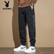 Playboy (Playboy) 2025 Frühlings- und Herbst-Neukörpersport- und Casualhosen-Sommer-Sommer-Lose-Arbeitshosen Männer vielseitige Hosen Kaffee M [Vorgeschlagen 90-105jin [Jin gleich 0,5 kg]]