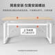 
TLXT custom computer desk desktop simple bedroom desk student home study desk office desk rectangular workbench luxury 14070 white oak color bold and thick