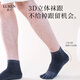 LU REN socks men's toe socks pure cotton sweat-absorbent and breathable spring and summer cotton split-toe socks men's black mid-calf socks 7102 7102-mixed color (mesh)-pack 5 pairs one size fits all