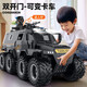 Enbei family oversized children's police car toy car 3-6 years old armored SWAT inertia car model birthday gift for boys