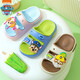 
Wangwang team children's slippers 2025 new style boys and girls baby sandals summer indoor non-slip boys sandals sky blue 18 inner length 18cm size 180 size suitable for foot length 17cm