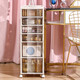 Sternoptimierte kosmetische Lagerschrank-Schubladenstyle Multi-Layer-Speicherregalbodenbodenboden-Desktop-Hautpflegeproduktspeicherbox unter Tisch Organisierungsschrank weiße 6-Stufe weiße 6-Level