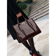 ANYSMIC Bag Women's Bag Light Luxury High-end Brand Handbag Women's 2025 New Fashion Casual Large Capacity Armpit Bag Women's Black