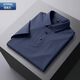 Sept Wolf [multicolores en option] Nouveau polo sans marque pour hommes, T-shirt masculin à manches courtes à manches courtes et à manches courtes DT9905 L (90-120JIN [Jin est égal à 0,5 kg])).