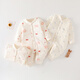 
Seven-picked daisy 40g cotton onesie baby onesie in autumn and winter boneless clothes thin cotton medium-thick climbing clothes one-piece warm outing clothes X6624 rice-bottomed bear strawberry 40g one-piece cotton jacket size 73 (14-16Jin [Jin equals 0.5 kg] suitable)