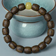 
Tanjing Hainan Qi Nan agarwood bracelet 11mm bucket beads beads for men and women's national fragrance Hainan Yingge Green Chess agarwood [One product S9763] One-piece Qi Nan agarwood 11mm bucket beads (suitable for 16-18cm hand circumference)