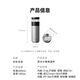 Jingdong Tokyo made titanium healthy thermos cup pure titanium tea separator, tea water separation, high-end large capacity for men and women, ice flower paint 500ml