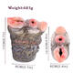 Silicone Animal Vaginal Fessages inversés Aircraft Cup de masturbation animale mâle Dispositif pénis de pénis Curiosity Cup Sex Toy 6189 Zebra Silicone