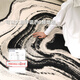 
Kanto IKEA carpet living room special-shaped light luxury 2025 new style free carefree irregular sofa coffee table Wenwan-11972 140cm*200cm Suitable for small sofas for 2-3 people