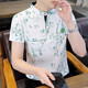 UNIQLO 2025 new summer half-sleeved men's short-sleeved polo shirt T-shirt trend F9215 green L