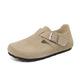 Devo Life Genuine Leather Cork Boking Fishing Birken Zapatos Biras de vaca Semi-Tork Splolo Sombry Bag Bag Head 6231 Color de arena todo incluido 43 (zapatos para hombres)