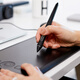 Capteur de pression de tablette numérique Wacom Pen CTL672 / 472/6100/690 Shadow PTH660 / 651/650 Condensateur PEN CTL672 / 472 Porte-stylo gratuit 0x0cm