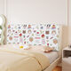 Bedside cover new elastic all-inclusive children's bed cover cartoon princess-style bed backrest soft cover CTZ3881 bed head length 160CM