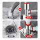 Dezhong washing machine sewer tee, sewer pipe three-in-one floor drain drain joint universal anti-return and anti-odor artifact P156