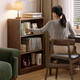 Jiayi all solid wood low bookcase kindergarten children's bookshelf floor-standing storage rack integrated wall-mounted living room student storage cabinet