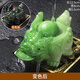 Tea pet ornaments attract wealth and good luck. Pixiu tea table, tea tray, tea set, tea set accessories, color-changing tea toy, can be raised. Color-changing money, Pixiu tea pet (green)