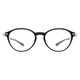 
FOUR NINES999.9 glasses frame Classic optical myopia glasses frame NPM-136 9902 black/silver
