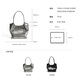 
Ximuting Wangqiu Silver underarm bag small 2025 new women's super hot tote bag Korean bag flowing silver