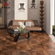 Foshan CANG 600x600 Français Versailles Parquet en bois Brique de grain et salle à manger carreaux de sol de chambre à coucher complet