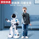 Couleur bleue He 2025 Remote Control Robot Enfants dansant Smart Electric Early Education TOY