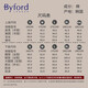 百富（BYFORD）男士秋衣秋裤全棉专柜款针织保暖内衣套装长袖打底男红MW8826\846 MW8846-上衣-灰色-厚款 M