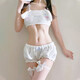 Interessante Unterwäsche geteilte und emotionale Bauchband -Frauen verwirrende Emotionen, aber passen Sie reine erotische sexy schlafende tu boxiong uniform rosa + 9756 Netzkleidung alle Größe