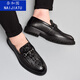 Nagatu en cuir chaussures masculins d'automne à crocodile respirant imitation imitation en cuir chaussures décontractées 2023 Nouvelles chaussures de mobon