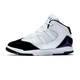 Nike (Nike) Jordan AJ Kinderschuhe Jungen und Mädchen schneiden lässige Basketball-Sportschuhe AQ9215/AQ9216-006 32-1y-Fuß Länge 20 cm