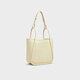 CHARLES/KEITH25 summer new product large capacity commuter one-shoulder tote bun mother bag Chinese Valentine's Day gift CK2-30782647 Butter Yellow cream yellow M
