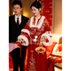 
Xiuhe Family Embroidery and Clothing New Chinese Horse-Missing Skirt Bride Engagement Wedding 2025 New Improved National Style Wedding Dress 57 N-558 Lower Skirt M J_(One Size)