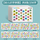 Frühschulkenntnisse Puzzle Chinesische Charaktererkennungskartenpapier Interpunktion Spielzeug und interessanter chinesischer Charakter Eltern-Kind Interaktive Kartenkompetenz Rätsel [Aufklärung Version + Erweiterte Version]