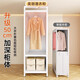 
Simple wardrobe bedroom home rental house assembled metal all-steel frame new style wardrobe small storage cabinet PC double door wardrobe 998*500*1585
