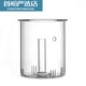 Zhewe 1 Glas Tee Leck Glasdeckel Innerer Liner Teekannenzubehör kann mit Topfdeckel Deckel Deckel Filter Tee Leck PJ-101 Medium PJ-11975 Dämpfung und Kochen integriertem Dampfteil ausgestattet werden