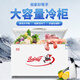 白雪 BAIUE商用冰柜大容量冷柜冷冻冷藏一体空间341/519/778/830/1050L BD/C520FD1614x720x945金色1级