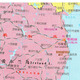 2024 new model British Ireland map Chinese version Wall stickers Extra large and huge traffic Decorative paintings Painting sea British Ireland map Chinese version 13590 (large) Oil painting canvas material (with delivery