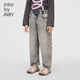 Jnby por Jnby Jiangnan Buddies Ropa para niños Pantalones de plátano Pantalones de plátano Softal Otoño e Invierno niños y niñas Niños 1o11770 671/Polvo gris 110 cm