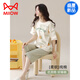 
Cat Man (MiiOW) [Chinese Valentine's Gift] Pajamas for women 2025 new summer pure cotton fabric 100 all cotton short-sleeved summer model for women 9855 M Recommended 80-100Jin [Jin equals 0.5 kg] to wear